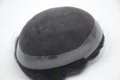 Australia men toupee Remy Hair and Human Hair Material Lace Men's Toupee in Stock