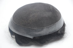 Australia men toupee Remy Hair and Human Hair Material Lace Men's Toupee in Stock