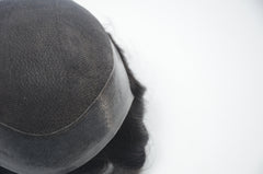 Australia men toupee Remy Hair and Human Hair Material Lace Men's Toupee in Stock