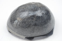 Toupee Wigs Injection Pu Skin Mens Hair Piece Hair Replacement System Toupee