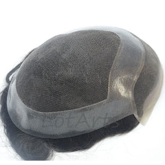 HD Breathable Lace High Quality 100% human hair Mens Toupee