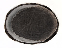 Stock Human Hair for Men Human Hair Q6 Toupee Invisible Hairline Men Toupee