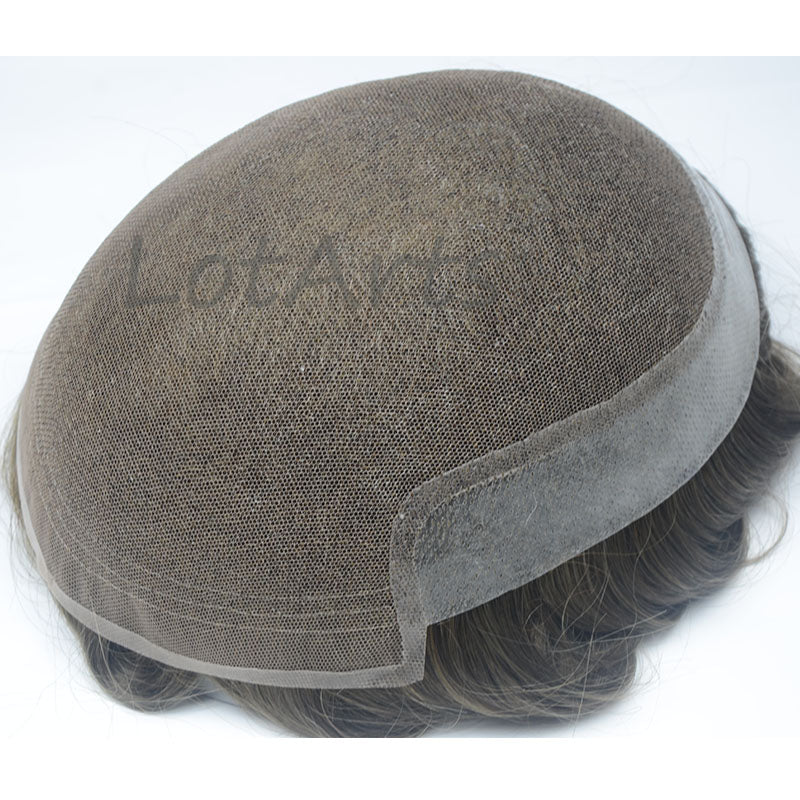 Wholesale Oct Lace Real Hair Men Hair Piece Wigs Toupee