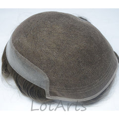 Wholesale Oct Lace Real Hair Men Hair Piece Wigs Toupee