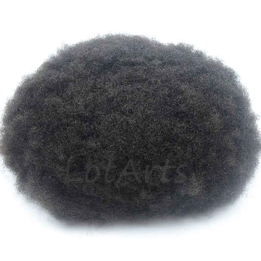 Hot Sale Wholesale Afro Curl Toupee for Black Men