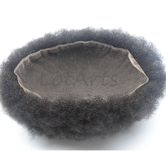 Hot Sale Wholesale Afro Curl Toupee for Black Men